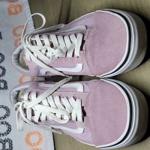 Old School Lavender Vans